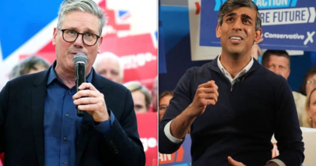 Rishi Sunak And Keir Starmer In Final Plea For Votes As U.K. Goes To The Polls